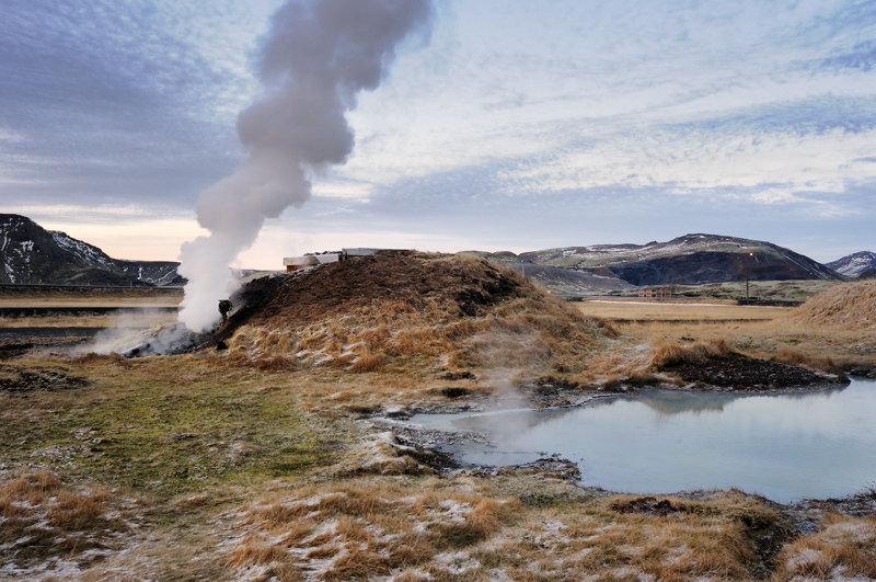 Photo Islande - fumeroles