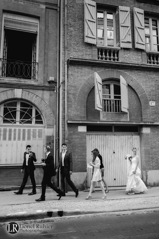 photographe mariage toulouse rues